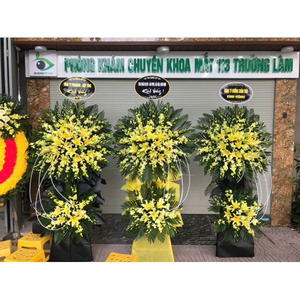Cây hoa lan 2 tầng 01