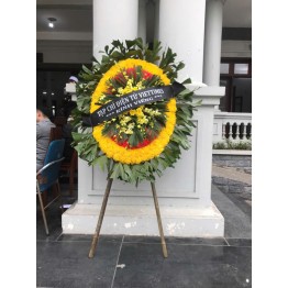 Vòng hoa hình oval