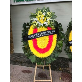 Vòng hoa hình oval